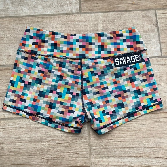 Savage Barbell Pants - Savage Barbell Shorts ~ Large
